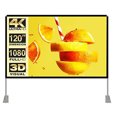 : Projection Screen 120 inch - PHOPIK Outdoor Projector