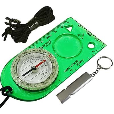 Outdoor Survival Gear Military Compass Camping Hiking Geological Compass  Digital Compass Camping Navigation Equipment Gadgets