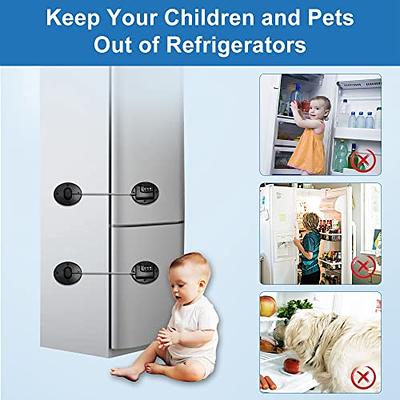 AOSITE Mini Fridge Locks for Kids No Drill Refrigerator Locks for Adults  Cupboard Lock Child Safety Locks for Cabinets Drawer Locks Freezer Lock  Baby Proofing - Yahoo Shopping