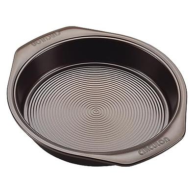 Style Nonstick Cookware Deep Round Grill Pan, 11.25-Inch, Yellow