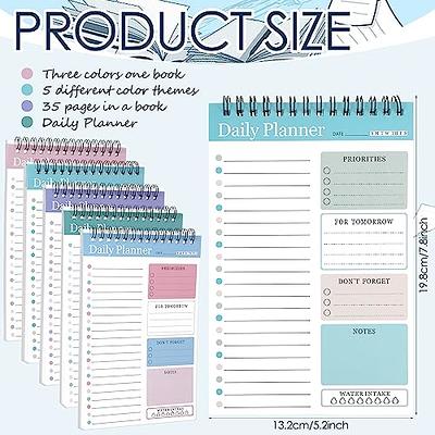 Daily Planner To Do List Notepad 52 Undated Tear-off Sheets | 6x9 Inch  Desktop Daily Planning Notepad | Notebook for Daily Tasks, Checklist,  Calendar