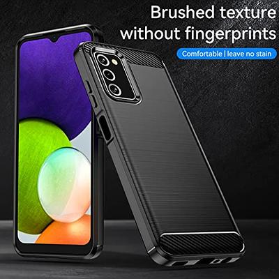 Osophter for Galaxy A32 4G Case with 2pcs Screen Protector Clear  Transparent Reinforced Corners TPU Shock-Absorption Flexible Phone Cover  for Samsung