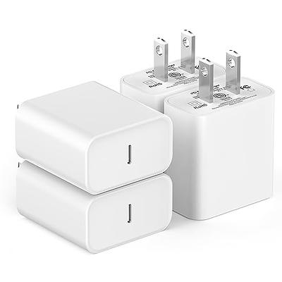 iPhone 15 Charger Fast Charging Block, 4 Pack [Apple MFi Certified