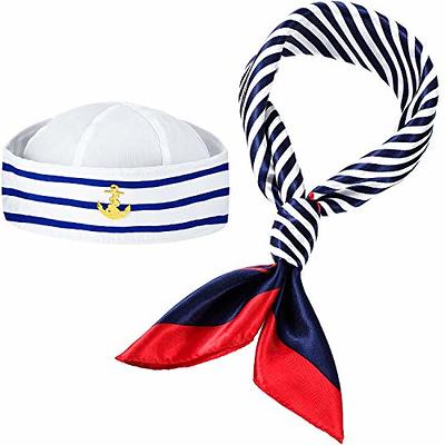 Kangaroo - Embroidered Navy Sailor Yacht Captains Hat for Men, Women, and  Kids - Adjustable Costume Hat Accessory - Stylish Boat Captain Hat for