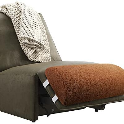 Recliner Leg Rest Cushion Sofa Footrest Pillow with Cover Half Moon