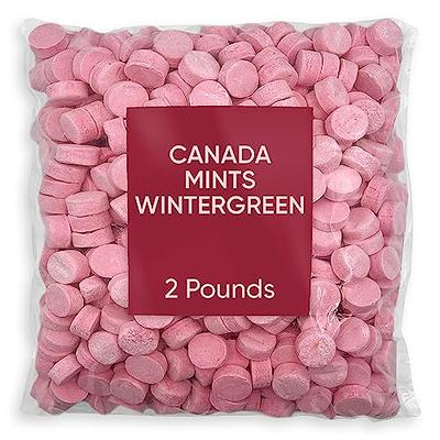 Canada Mints Pink Wintergreen Holiday Candy Bulk Candy Gift Box