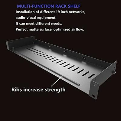 1U Universal 19 Rack Shelf