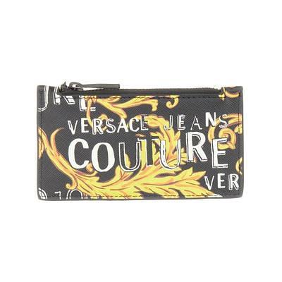 Card holder with all-over lettering