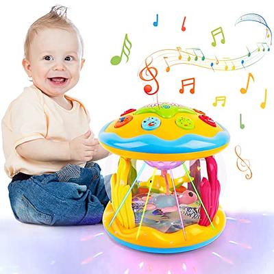 POINTERTECK Musical Baby Toys 6 to 12 Months, Baby Piano Light Up Animal  Musical Toys for Toddlers 1-3, Infant Kids Learning Toys for 1 Year Old  Girl Boy, Baby Toys 12-18 Months Gifts 