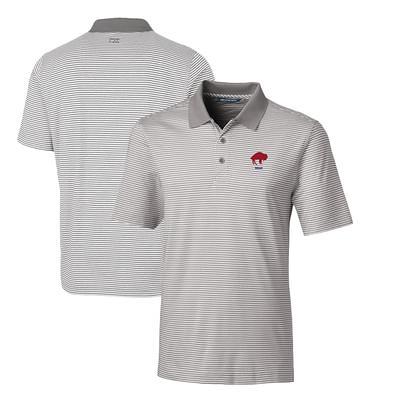 Men's Cutter & Buck Gray Buffalo Bills Throwback Logo Big Tall Forge Tonal  Stripe Stretch Polo - Yahoo Shopping