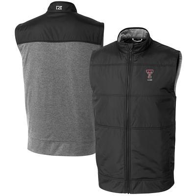 Cutter & Buck Louisville Cardinals Women's Gray Vault Navigate Softshell  Full-Zip Jacket