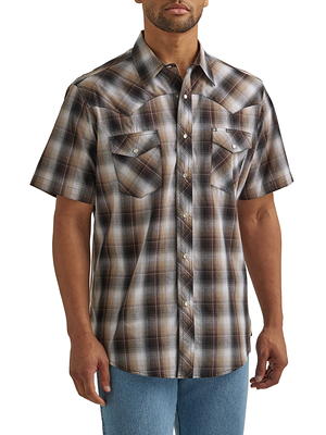 Wrangler Men's Short Sleeve Woven Shirt, Sizes S-5XL