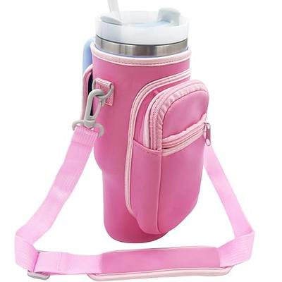 Xxerciz Tumbler Carrier Holder Water Bottle Carrier with Shoulder Strap,  Fit for Stanley, Simple Modern, Yeti, Hydro Flask Tumbler Drink Carrier  with