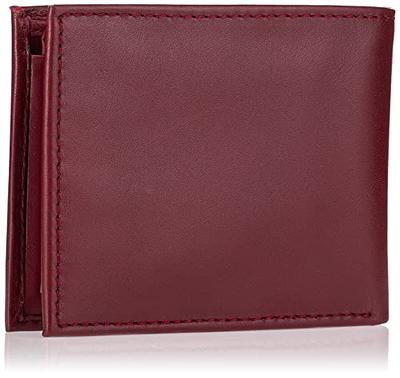  Tommy Hilfiger Men's Leather Passcase Billfold Wallet