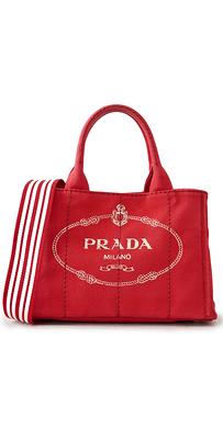 Shopbop Archive Prada Wallet on Chain, Saffiano