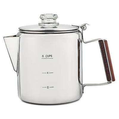 COLETTI Bozeman Camping Coffee Pot – Coffee Percolator