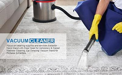 Carpet Vac Extractor Attachment-Tool Cleaning Vacuum Clear Upholstery Car  Detailing Turn Shop Vac Into an Extractor B 