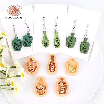 Puocaon Spring Polymer Clay Cutters 7 Pcs