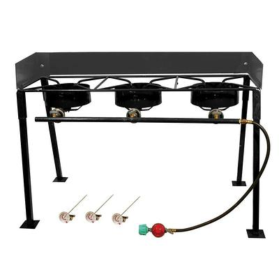 Sterno 50180 1-Burner Black Butane Countertop Range / Portable Stove -  9,000 BTU