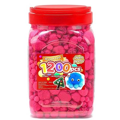 Hello Hobby Shimmers Pom Poms - 100 Piece