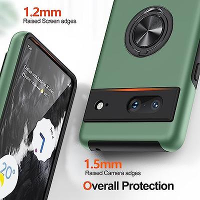 TORRAS Shockproof Designed for Pixel 6a Case 5G [8FT Military Grade  Protection] Google Pixel 6a Case,Phone Case for Pixel 6a 6.1, Black