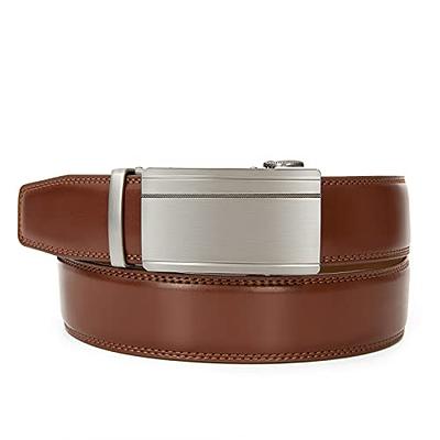 Gents Ratchet Belt Calf Leather