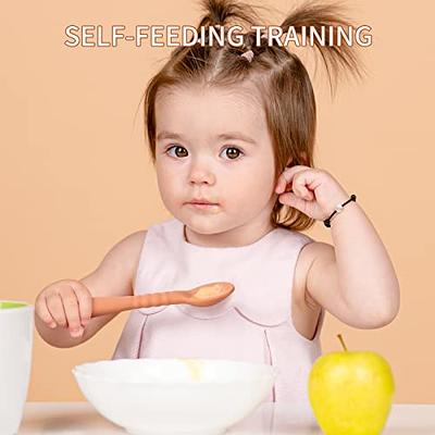 Feeding Spoon Set with Soft Silicone