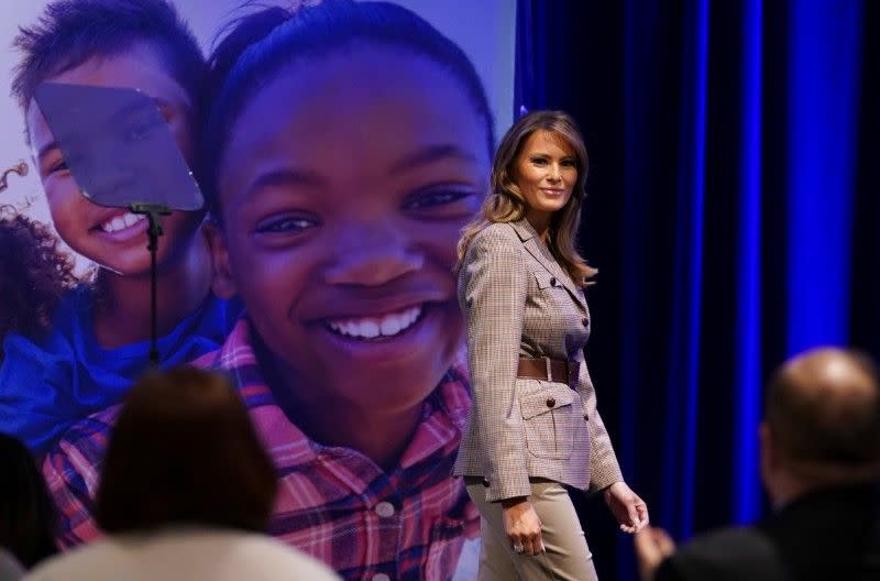 Melania Trump akan bintangi iklan  di AS mengenai kesadaran 