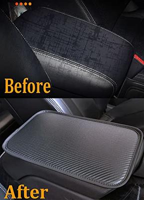 Forala Auto Center Console Pad PU Leather Car Armrest Seat Box Cover  Protector Universal Fit - Yahoo Shopping