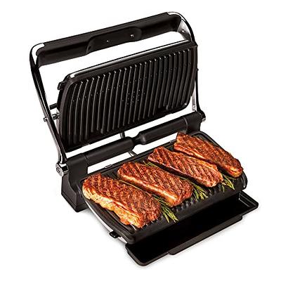 All-Clad AutoSense Stainless Steel Indoor Grill, Panini Press XL Automatic  Cooking 1800 Watts Smokeless, Removable Plates, Dishwasher Safe - Yahoo  Shopping