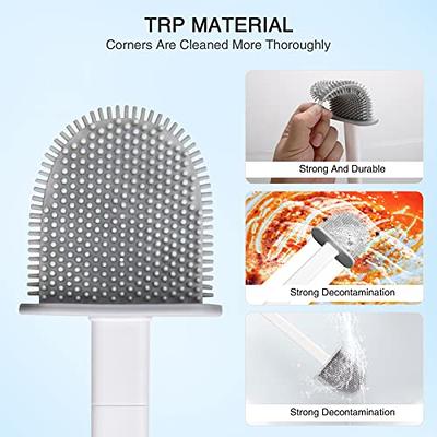  Qaestfy Shower Bathtub Tub and Tile Scrubber Brush with 51''  Adjustable Long Handle Cleaning Brushes Lock in Place Scrub Brush Head for  Bathroom Wall Floor Scrubbing Model QAE008 : Home 