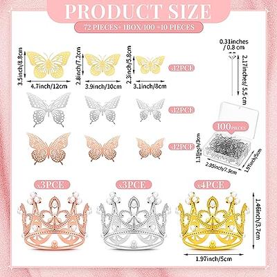 196 Pieces Bouquet Accessories Diamond Pins Butterfly for Flower Bouquet Ramo  Buchon Supplies Diamond Head Pins and 3D Gold Butterfly Bouquet Decoration  for Wedding Birthday Holiday Party Decoration - Yahoo Shopping