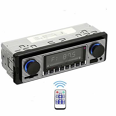 Single DIN Car Radio Stereo with Bluetooth 1 DIN in-Dash Car Stereo Support  FM Radio APP Control, Digital Audio Music MP3 Player Mic/Dual USB/SD/Aux  Multimedia - China Car Radio, Audio Radio