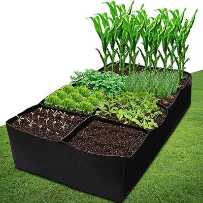 Reusable Large Plant Grow Bag Fabric Raised Flower Bed Garden Vegetable  Planter