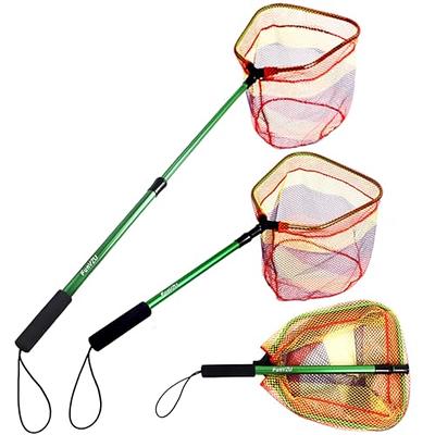 FunVZU Fish Landing Net for Fishing - Collapsible Fishing Nets with  Telescopic Pole Handle Great Gift Folding Fish Net Small Fish Nets for Kids  - Yahoo Shopping