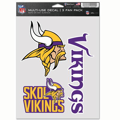 Minnesota Vikings Skol 4 x 8 Perfect Cut 2 Piece Decal