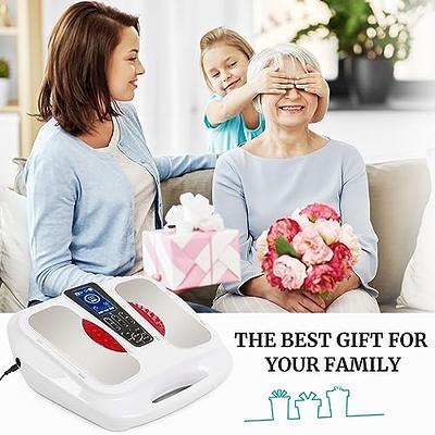 EMS & TENS Foot Circulation Stimulator, Improves Foot Blood Circulation,  EMS Foot Massager for Neuropathy, Relieves Body Pains & Plantar Fasciitis