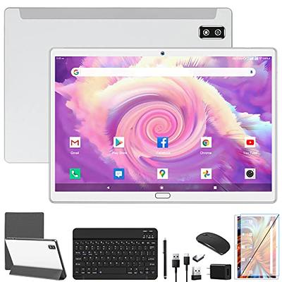 FACETEL Android 13 Tablet 10 inch 14GB RAM 128GB ROM, Octa-Core 2.0 GHz |  8000mAh | 5+8MP Camera | 5G WiFi | Bluetooth 5.0 | IPS HD | Tablet with