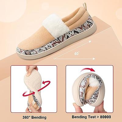 ITAZERO Wide Shoes for Women,Wide Walking Shoes for Women Slip On Loafer  with Arch Support,Diabetic Women's Shoes Wide Width