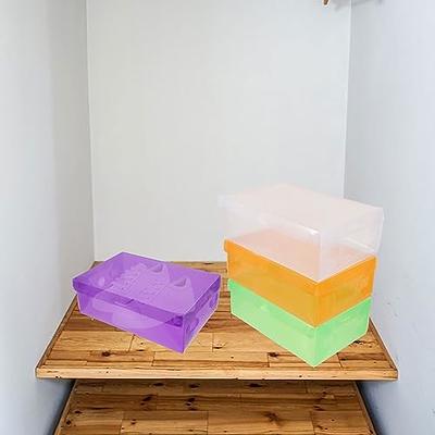 7pcs Acrylic Storage Box Set, Drawer Divider, Plastic Transparent