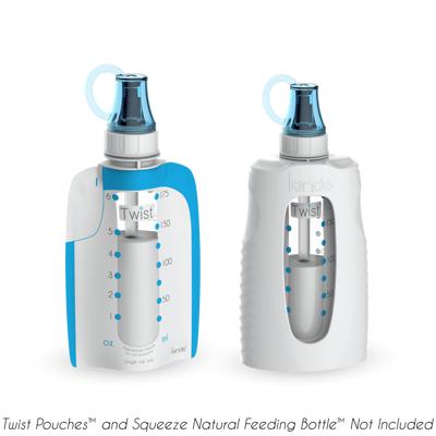 Kiinde Squeeze Natural Feeding Bottle (2 Pack)