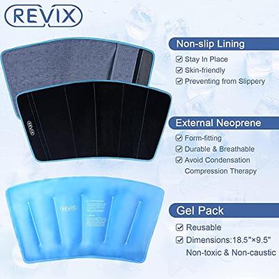 Shin Splint Ice Pack Wrap Hot Cold Compression for Pain Relief