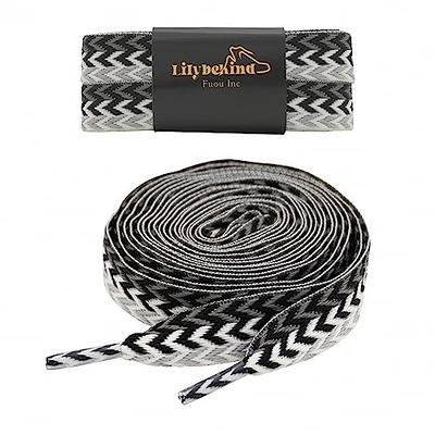  FUOU Rope Shoe Laces Thick Cotton Round Shoelaces for