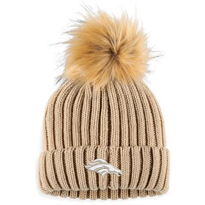 WEAR by Erin Andrews Women's Blue Detroit Lions Colorblock Cuffed Knit Hat  with Pom and Scarf Set