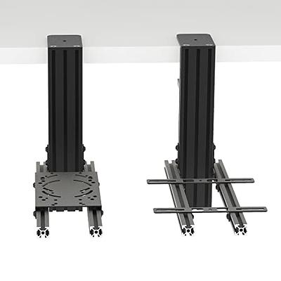 2 Set The Desk Mount for The Flight Sim Game Joystick, Throttle and Hotas  Systems Compatible with Logitech X56, X52, X52 Pro, Thrustmaster T-Flight