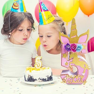 Unicorn Birthday Decorations for Girls - Birthday Party Centerpieces for  Table Decorations - Funny Gifts for Girl Kids Happy Birthday Numbers  Decoration (7) - Yahoo Shopping