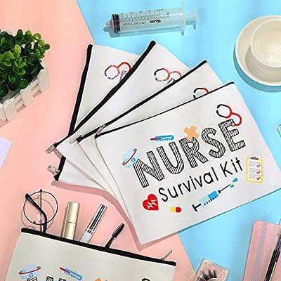 Nurse Gifts Nurse Survival Kit Cosmetic Bag Nurse Pencil Pouch Nurse Bag  Nursing Gift Nurse Student Graduation Gift