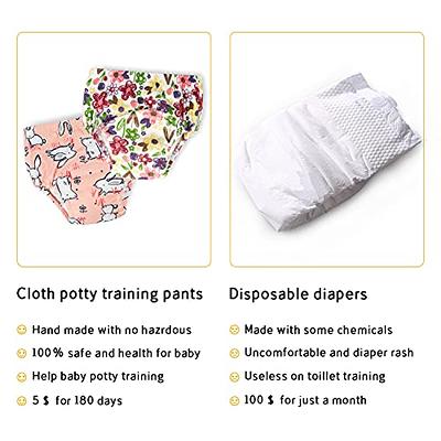  BESTVANA Potty Training Underwear for Boys and Girls Waterproof  Strong Absorbent Potty Training Pants for Toddlers 2T, 3T, 4T : Baby