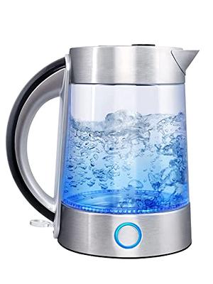 Electric Goose Neck Water Kettle, Coffee Pot, Hot Water Boiler, 1500w  Electric Teapot, 1000ml Stainless Steel, 360° Rotational, Suitable For  Home, Office, Dormitory Sf-2082