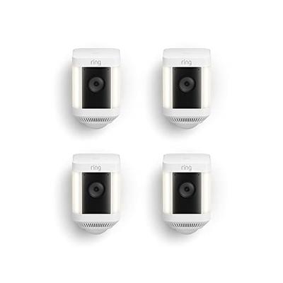 Ring Spotlight Cam Plus, Solar | Two-Way Talk, Color Night Vision, and  Security Siren (2022 release) - White